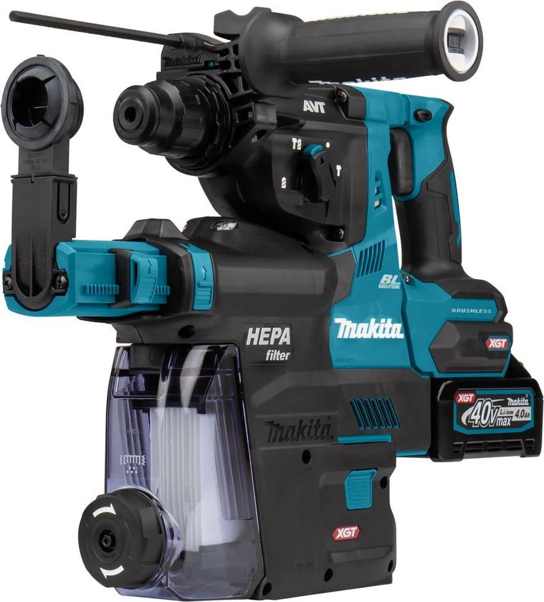 Makita HR003GM202 Accu CombiHamer SDS-Plus 2,8J - 2x4.0Ah XGT