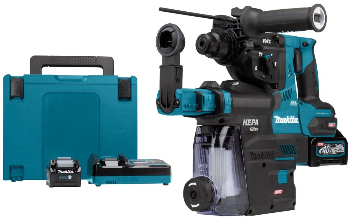 Makita HR003GM202 Accu CombiHamer SDS-Plus 2,8J - 2x4.0Ah XGT
