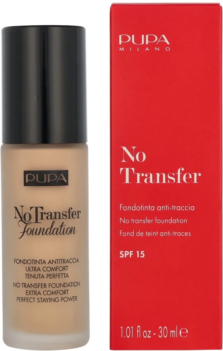 Pupa No Transfer Foundation SPF15 Primer 200 Sand 30ml
