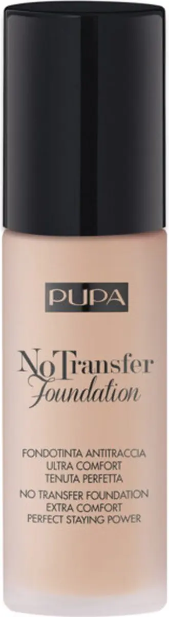 Pupa No Transfer Foundation SPF15 Primer 200 Sand 30ml - afbeelding 6 van 6