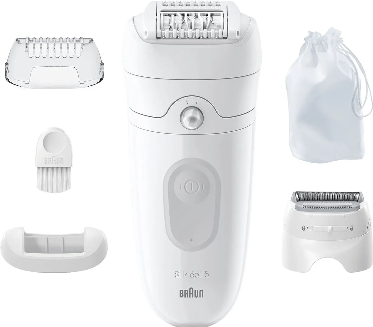 Braun Silk·épil 5 Type 5-041 Epilator - Wit/Grijs
