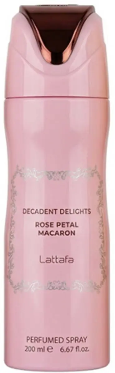 Lattafa Rose Petal Macaron Deo 200ml