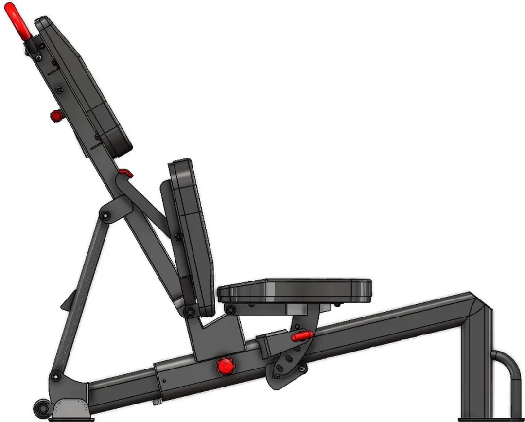 Inspire FID5.1PK Fitnessbank - Verstelbaar - Matzwart