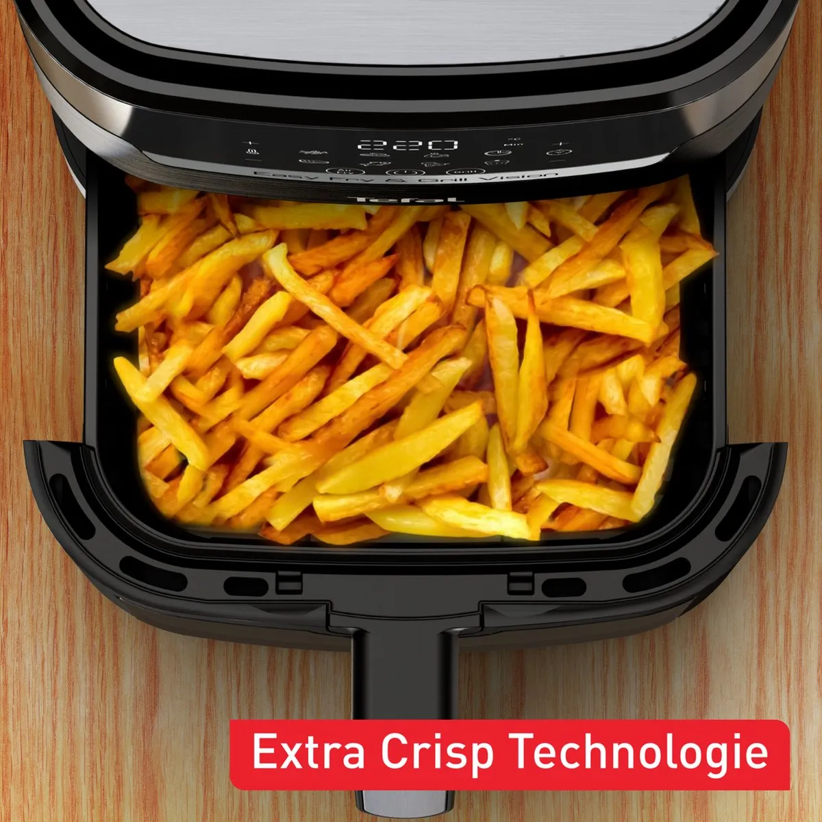 Tefal Easy Fry & Grill Vision EY5068 Airfryer 1550W - 4,2L - Zwart