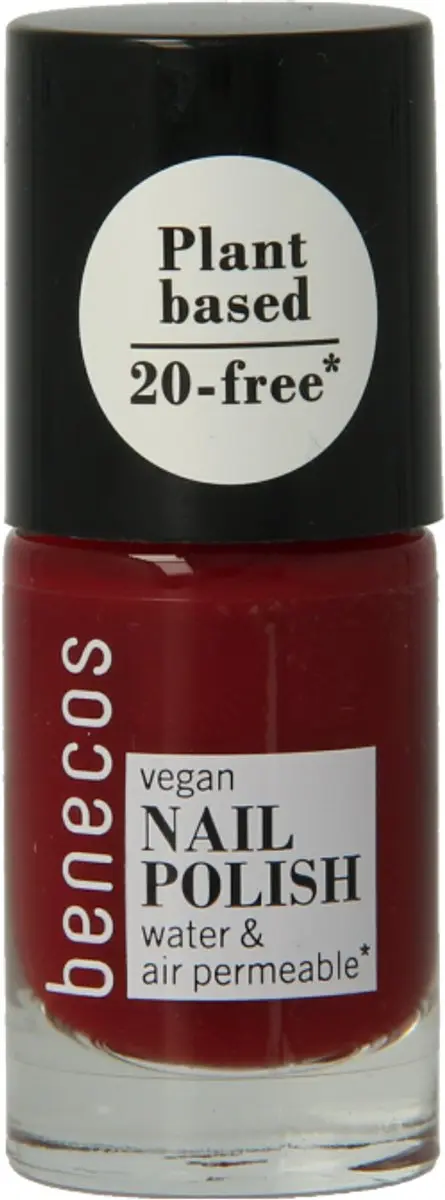 Benecos Vegan Nagellak Cherry Red 5ml