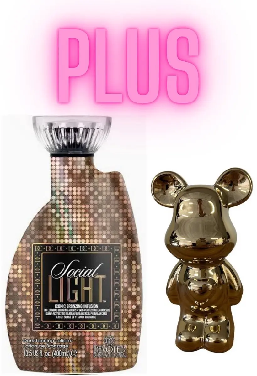 Devoted Creations Social Light PLUS Gezichts- en Lichaamsolie 400ml