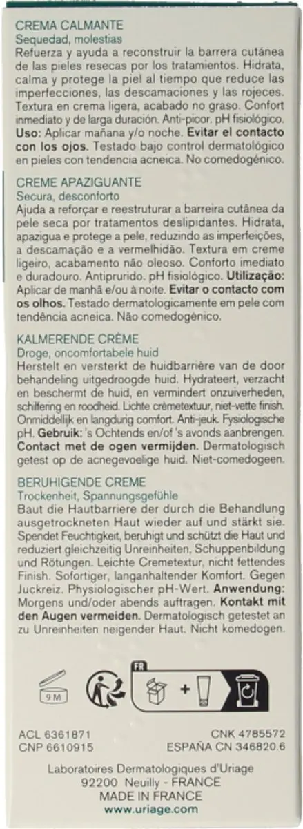 Uriage Hyseac Verzorging 40ml