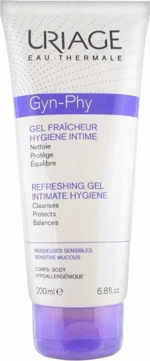 Uriage Gyn-Phy Intimate Hygiene Reinigingsgel 200ml - afbeelding 6 van 6