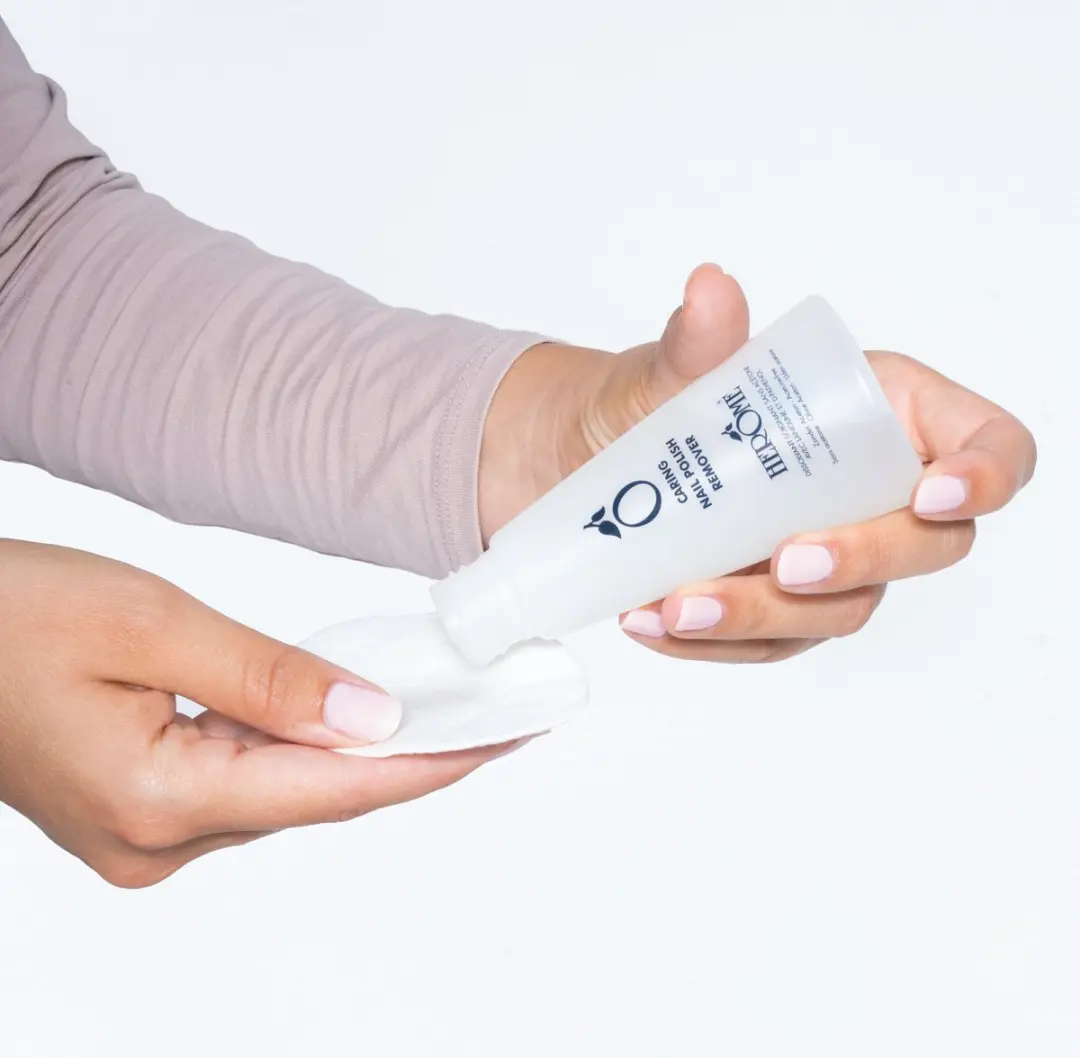 Herome Caring Nagellakremover Duo - 120ml + 100 Pads