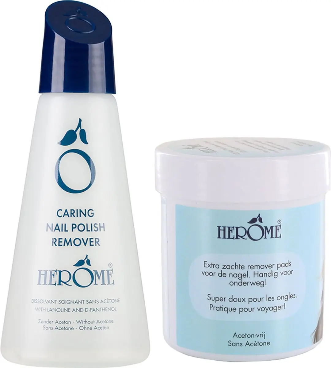 Herome Caring Nagellakremover Duo