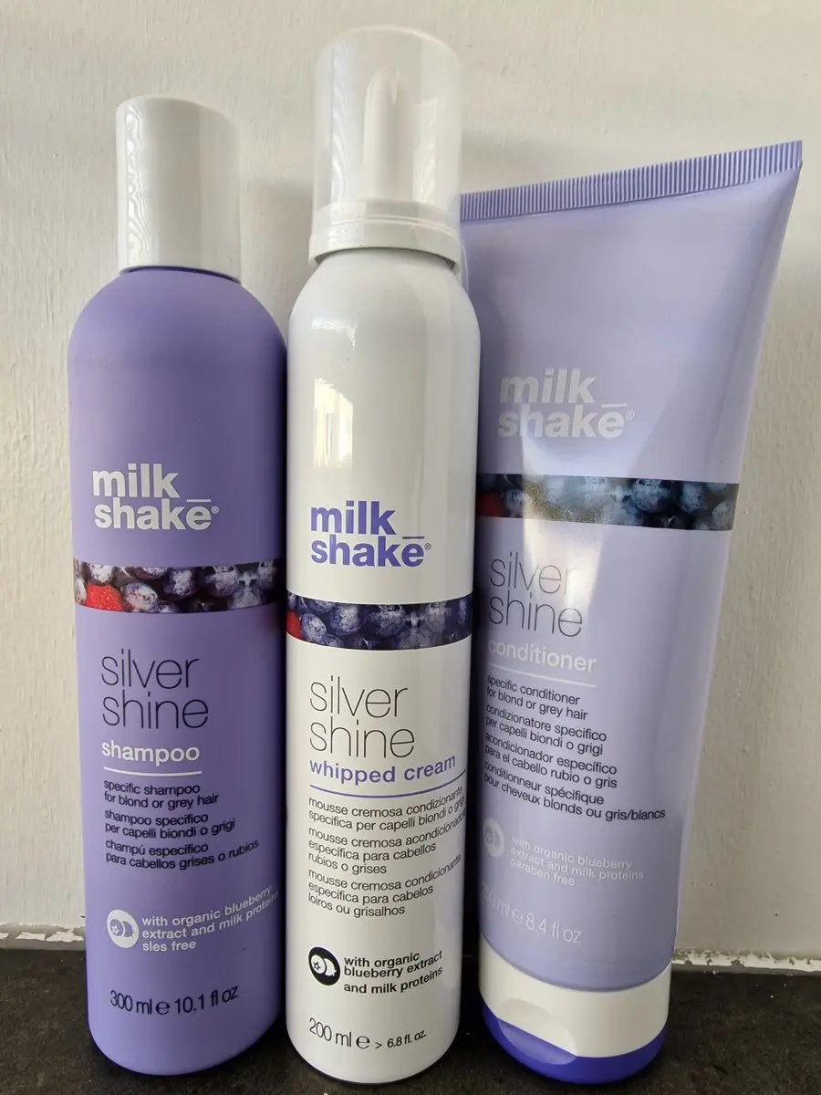 Milk Shake Silver Shine Trio - 3x Haarverzorging 750ml