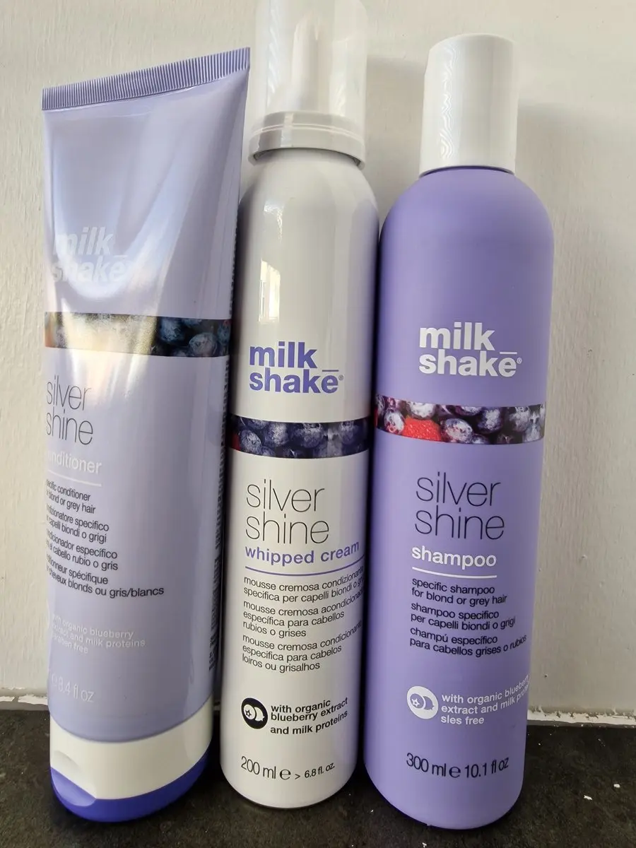 Milk Shake Silver Shine Trio - 3x Haarverzorging 750ml