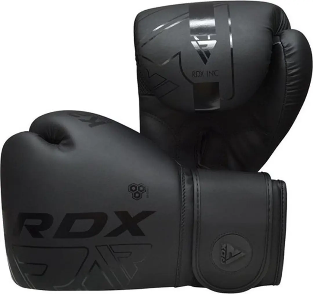 RDX Sports F6 Kara Bokshandschoenen 14 oz - Zwart