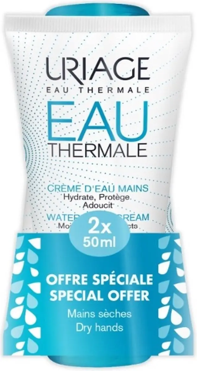 Uriage Crème D'Eau Hands Set 100ml - 2 Stuks