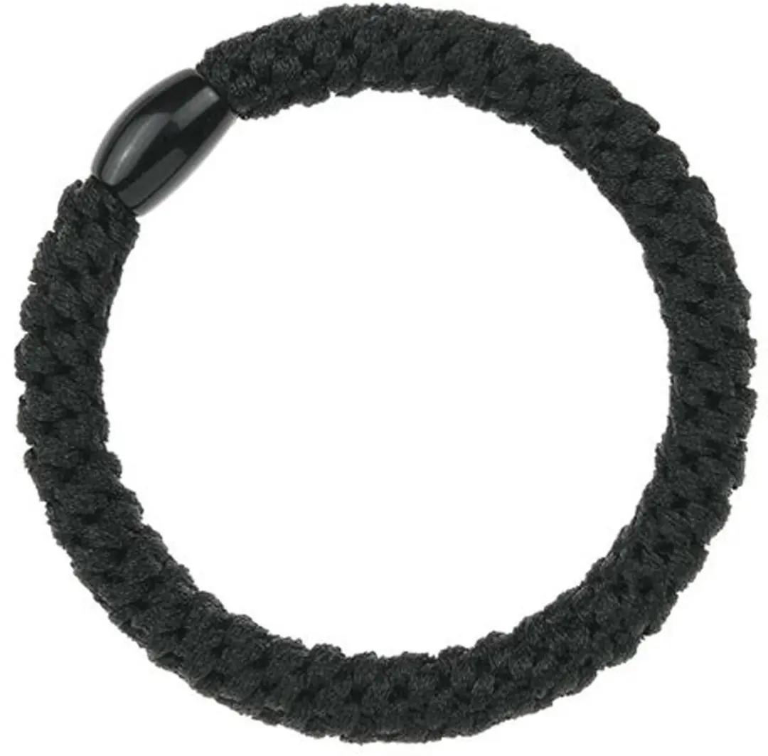 Invisibobble Twistar Classical Braids - Zwart - Geel/Zwart