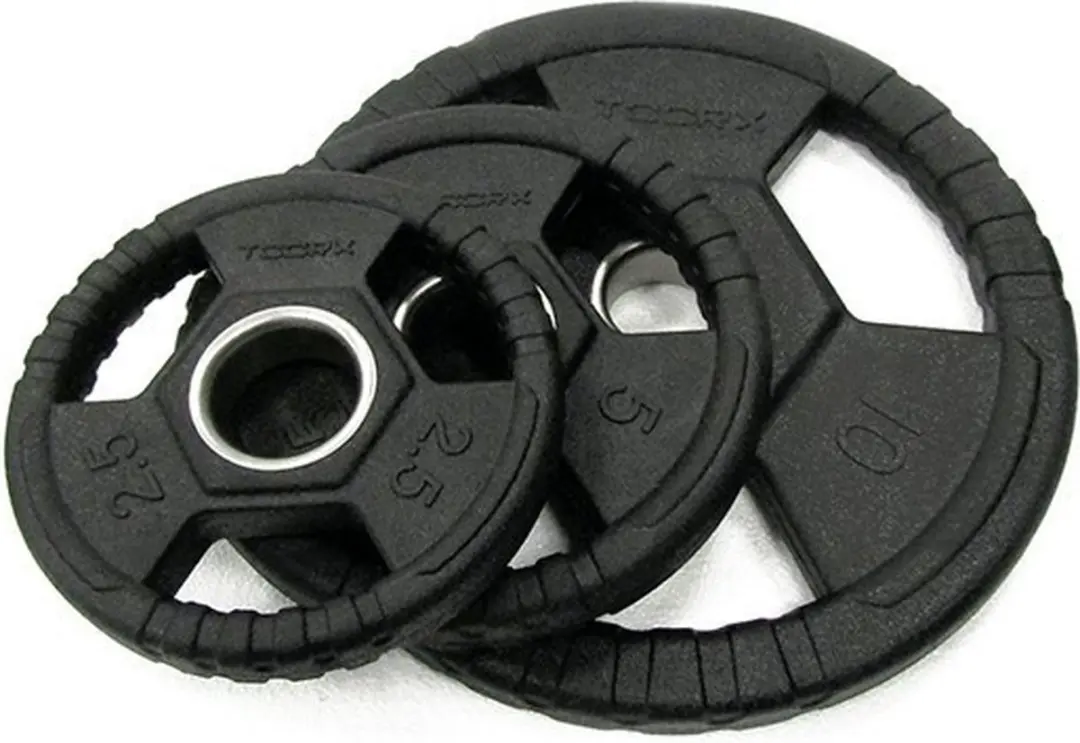 Toorx Rubber Olympische Halterschijf 50mm 20kg