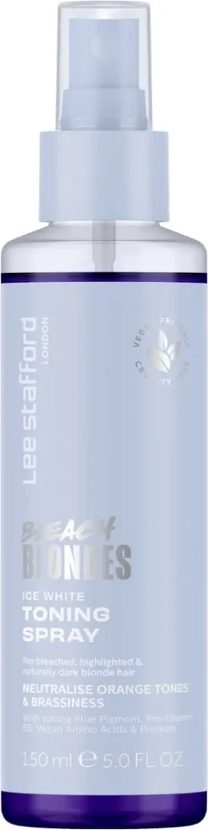 Lee Stafford Bleach Blondes Ice White Toning Spray 150ml