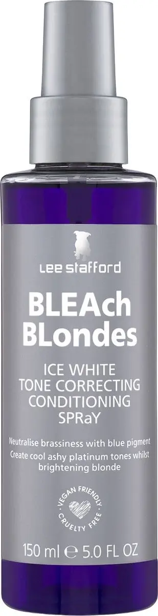 Lee Stafford Bleach Blondes Ice White Toning Spray 150ml