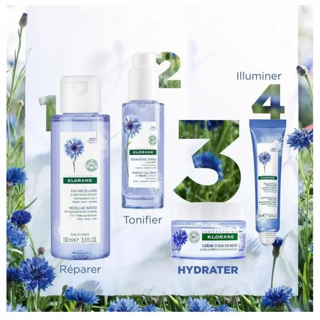 Klorane Bleuet Gezichtcrème 30ml