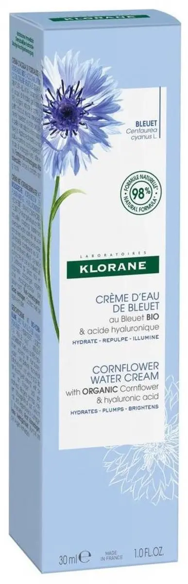 Klorane Bleuet Gezichtcrème 30ml - afbeelding 6 van 6