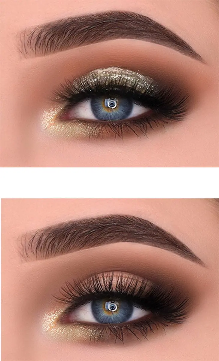 Make-up Studio Jewel Effects Glitter Oogschaduw - Goud
