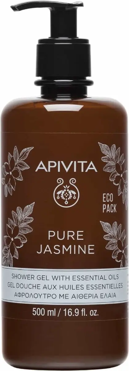 Apivita Pure Jasmine Body Wash 500ml