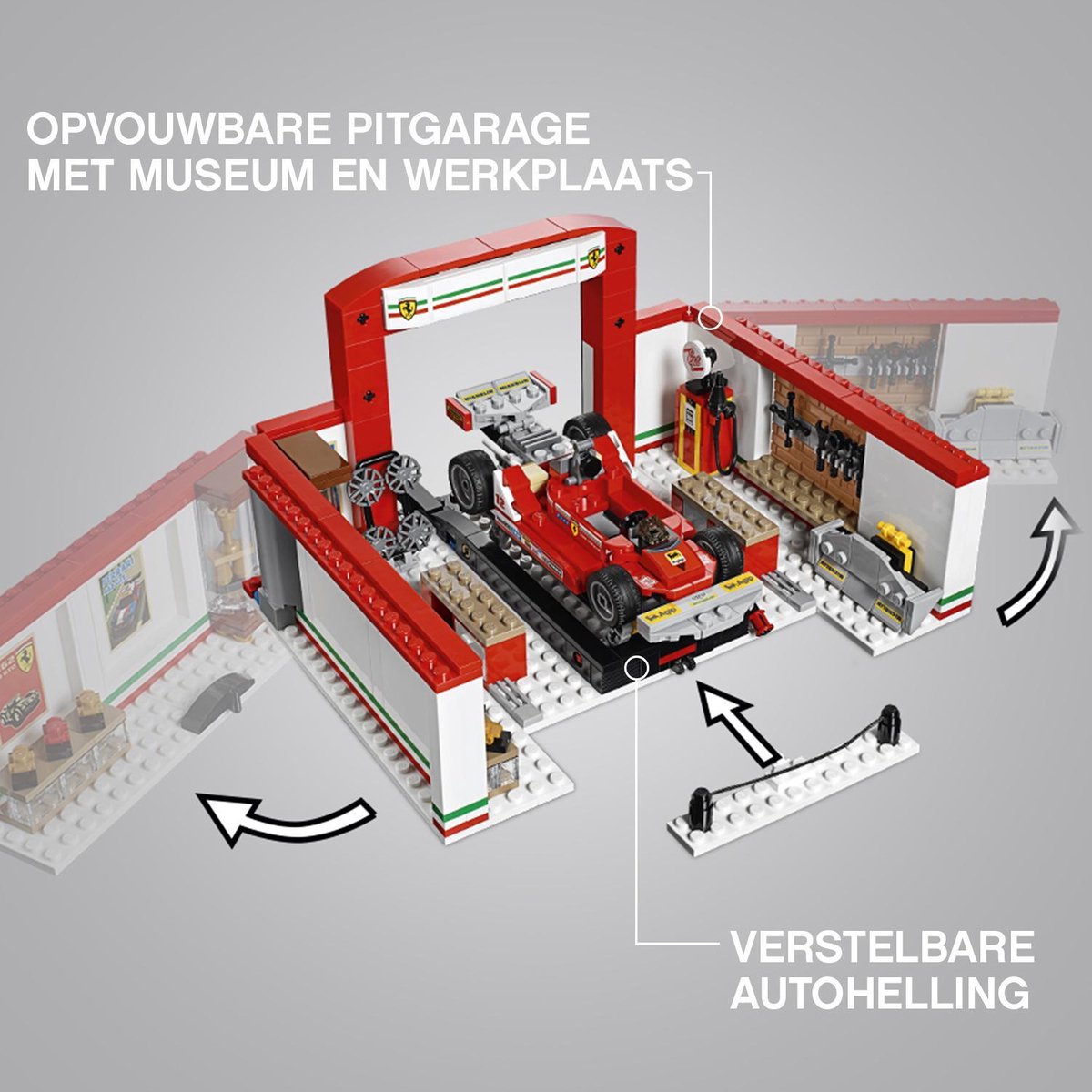 LEGO Speed Champions Ultieme Ferrari Garage - 75889