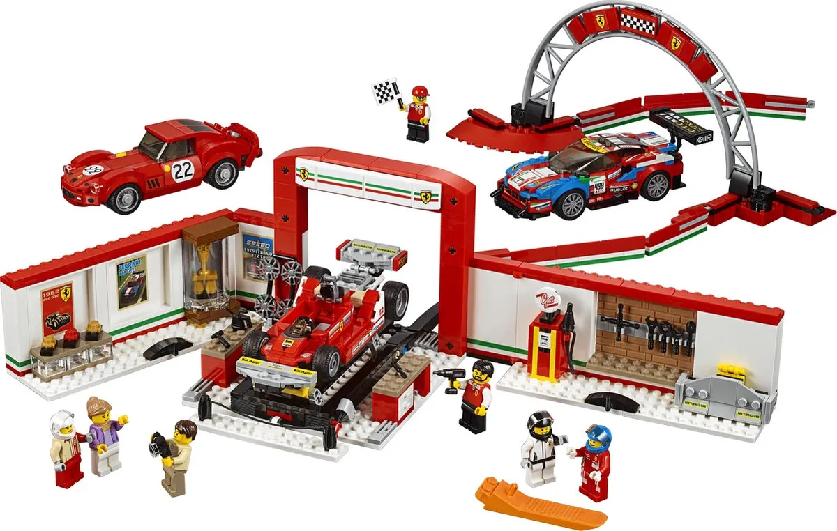 LEGO Speed Champions Ultieme Ferrari Garage 75889