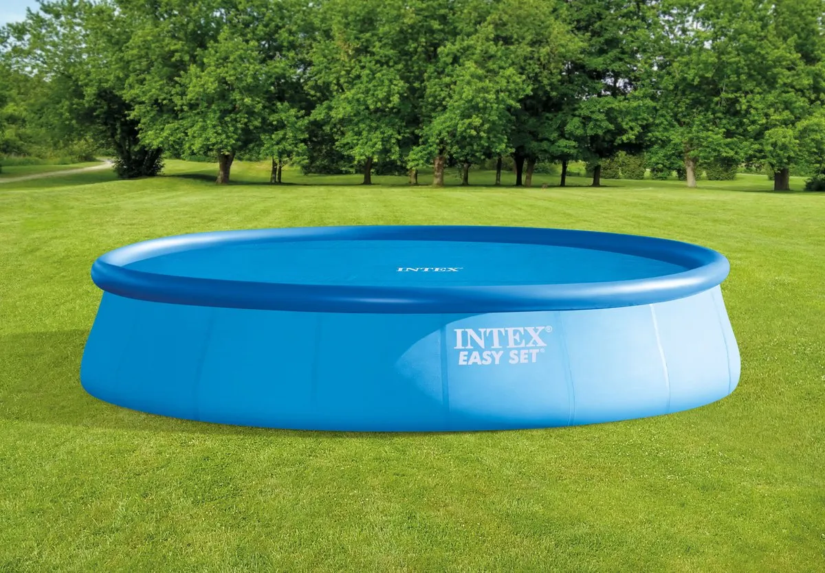 Intex Solar Zwembad Afdekzeil Ø549cm - Blauw