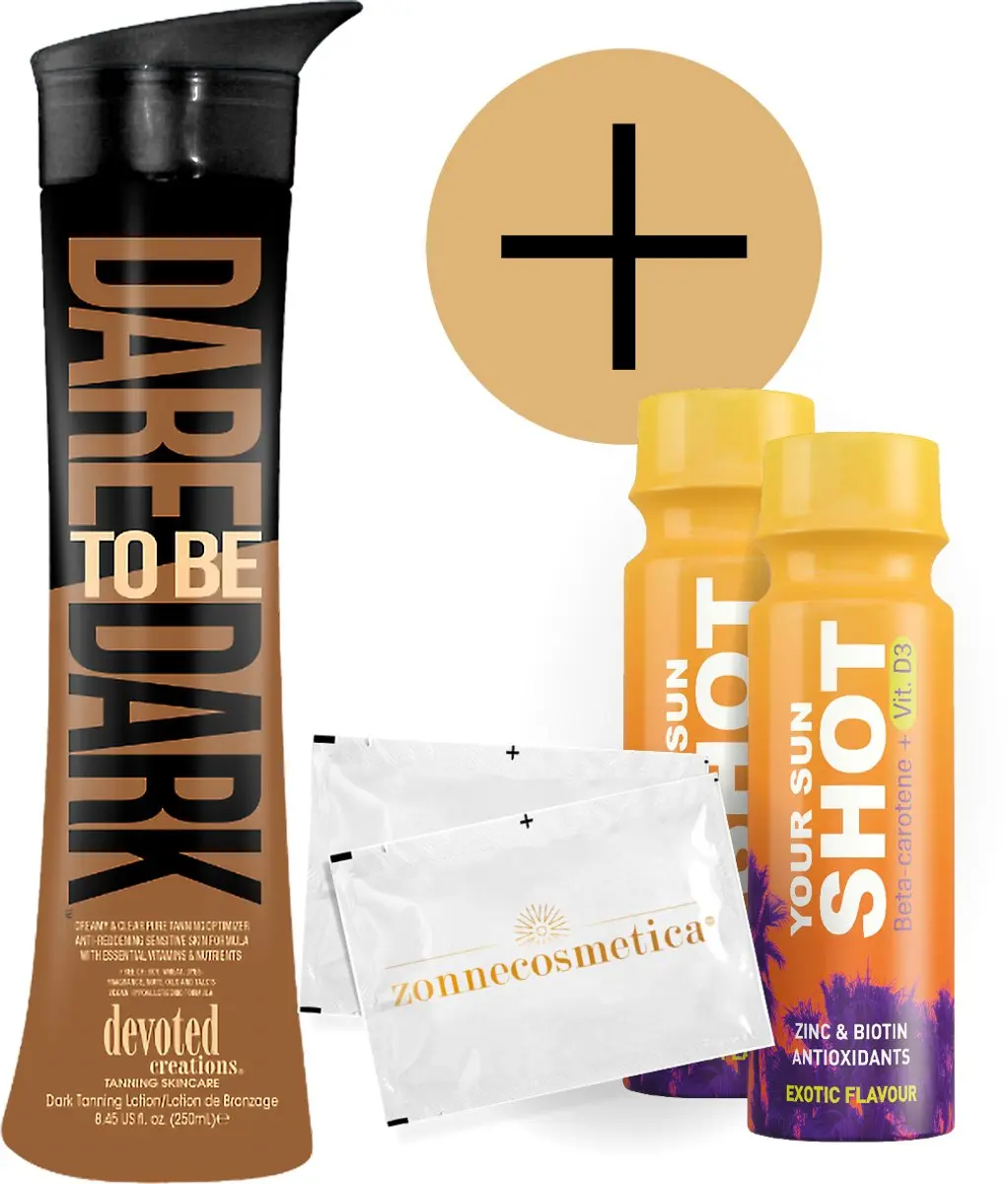 Devoted Creations Dare to be Dark Gezicht & Lichaam 250ml