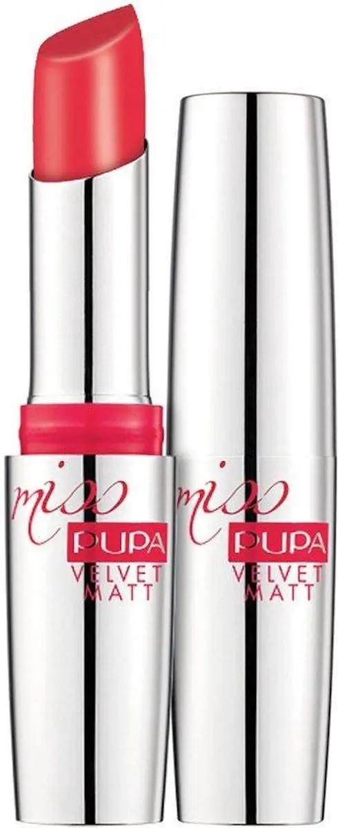 Pupa Milano Miss Pupa Velvet Matt Lipstick 303 Flashy Coral