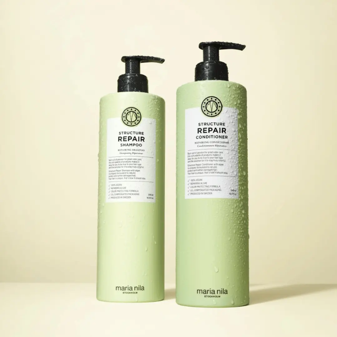Maria Nila Structure Repair Care Duo - 2x500ml Shampoo & Conditioner