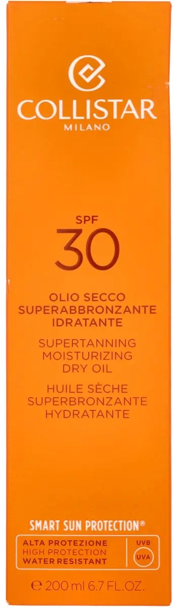 Collistar Supertanning Moisturizing Dry Oil SPF30 - 200ml