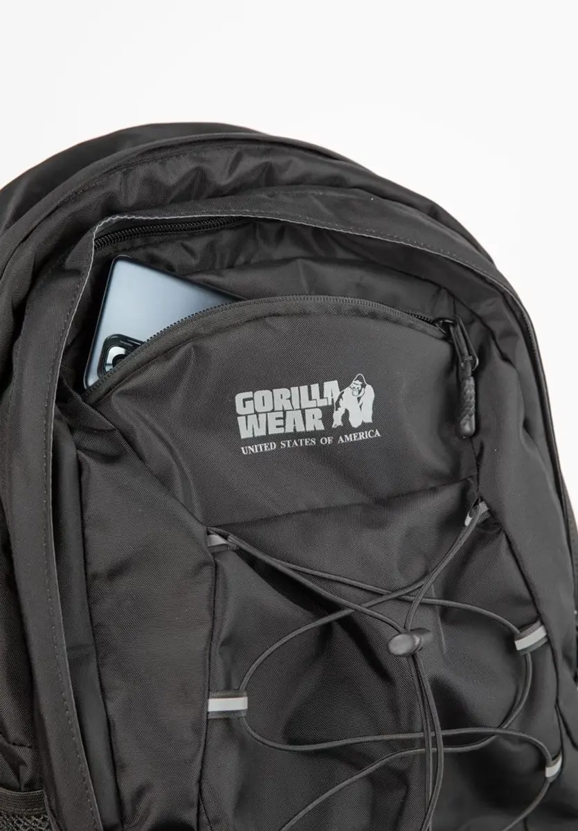 Gorilla Wear Las Vegas Rugzak 22,5L - Zwart - afbeelding 6 van 6