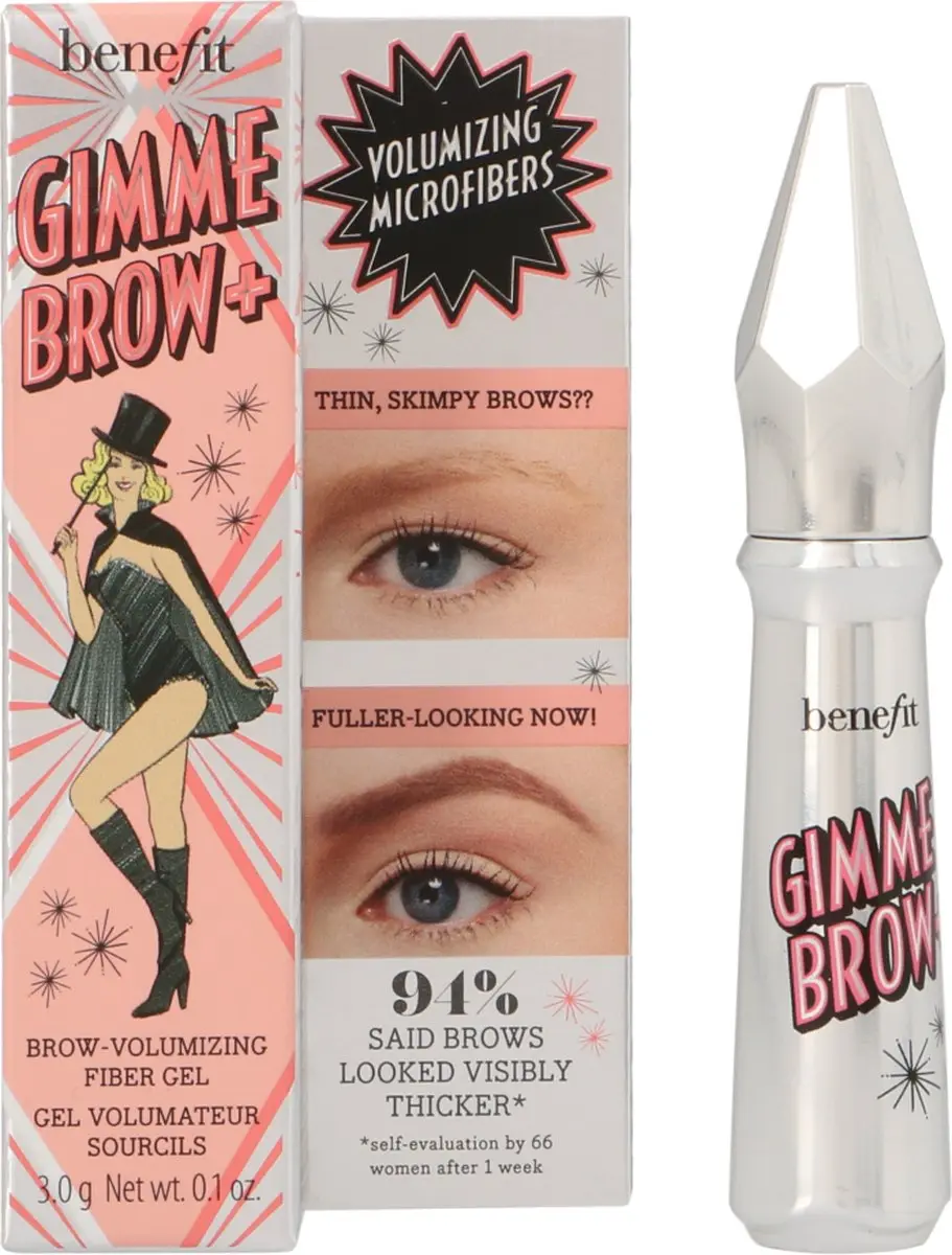 Benefit Gimme Brow + Brow Volumizing Fiber Gel 3g - afbeelding 6 van 6