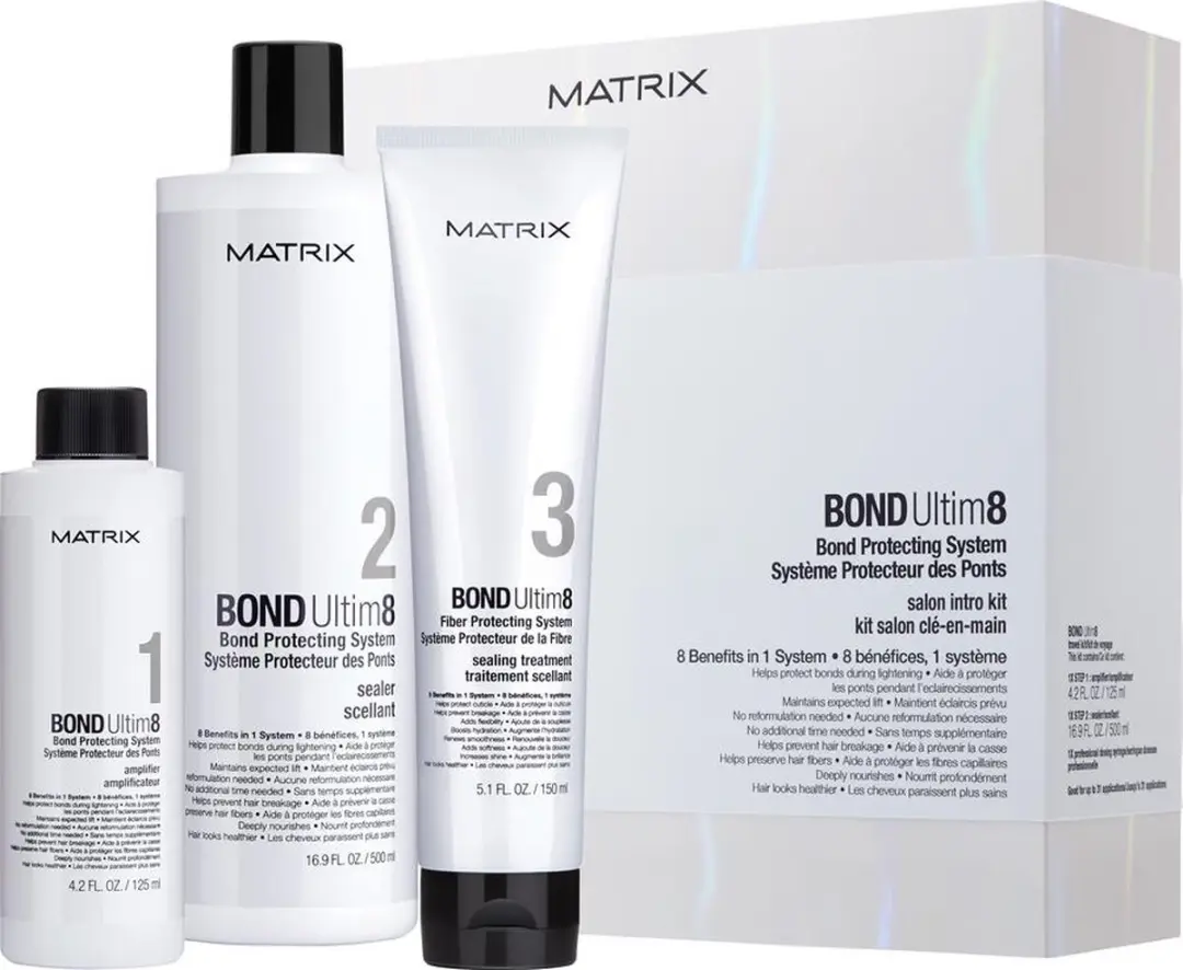 Matrix Ultim8Bond Stap 1 Systeem Salon Kit