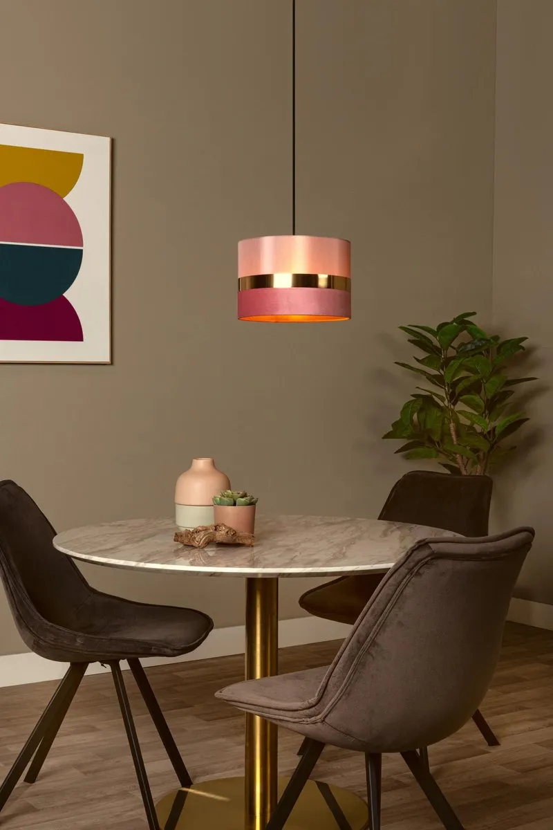 Lucide Extravaganza Hanglamp Ø30cm - Roze