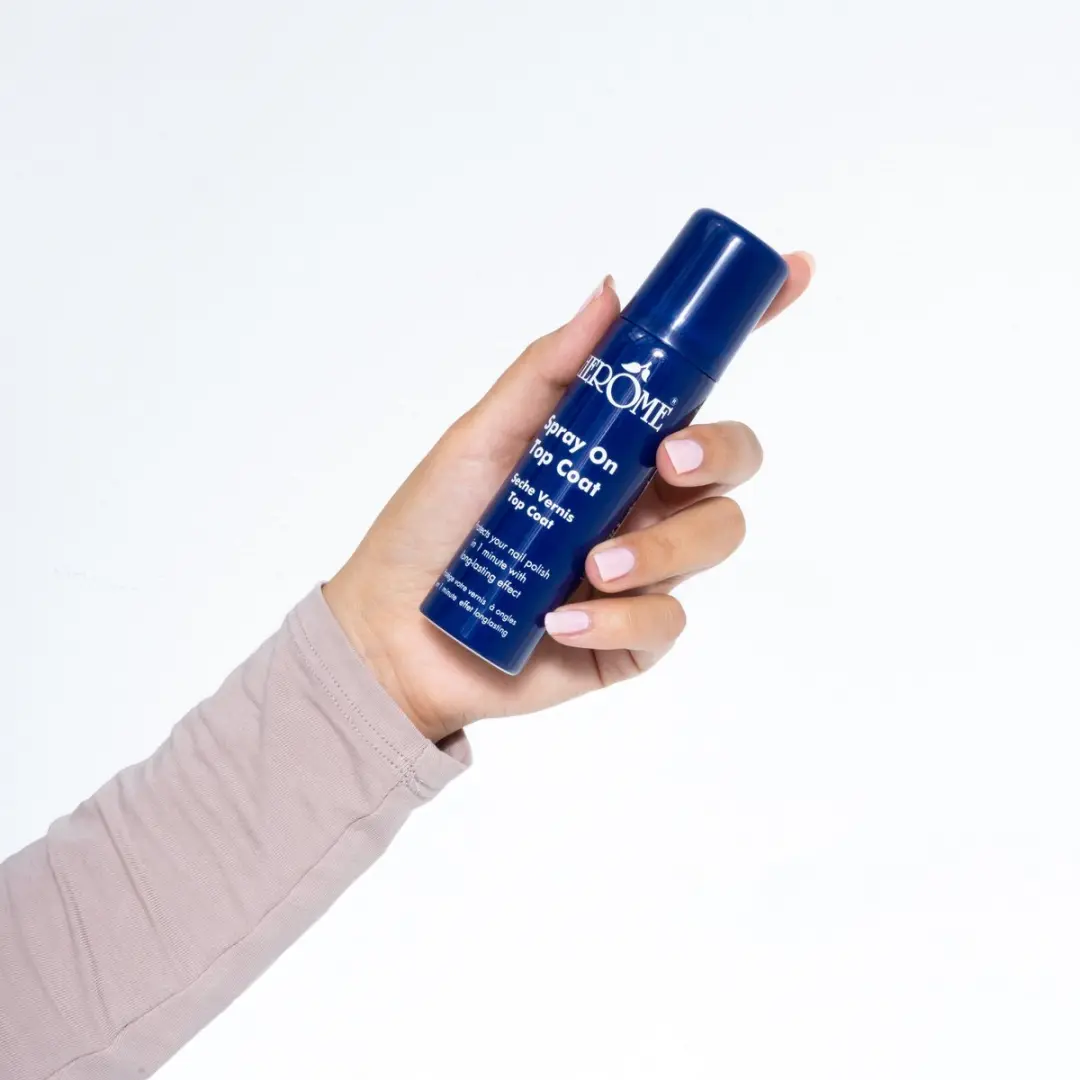 Herome Spray On Top Coat - Nagellak 75ml - Transparant
