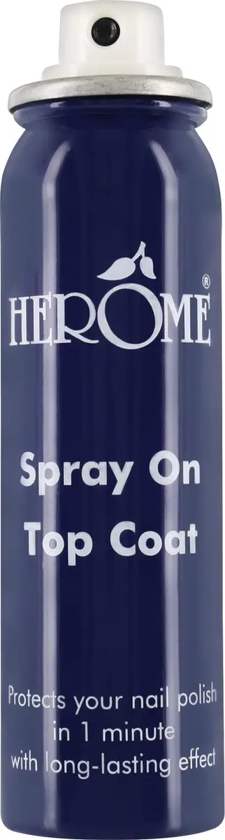 Herome Spray On Top Coat - Nagellak 75ml - Transparant
