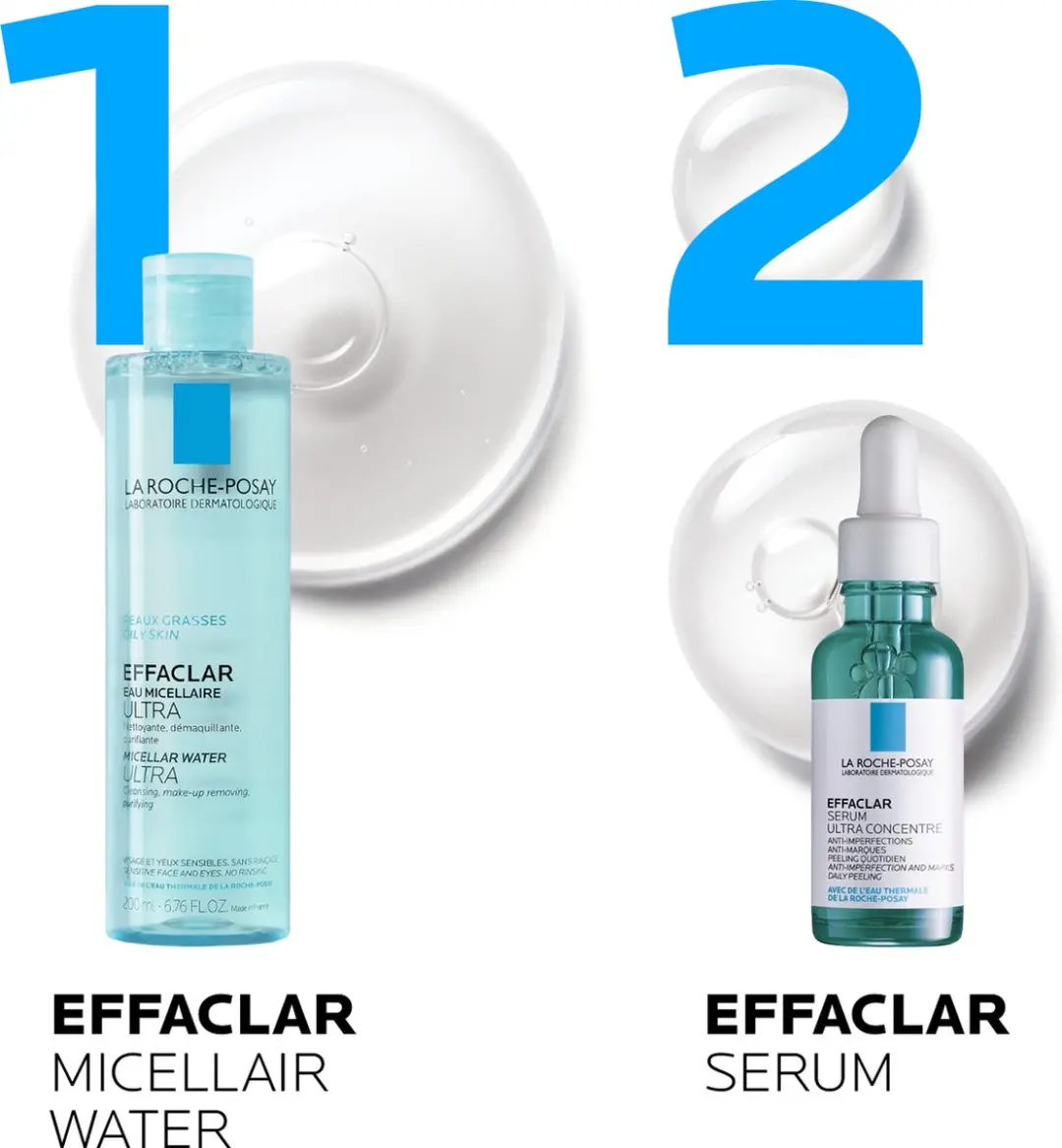 La Roche-Posay Effaclar Micellair Water 2x200ml
