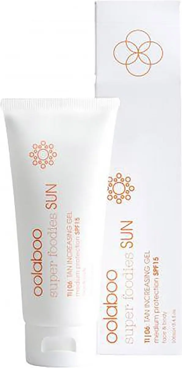 oolaboo Super Foodies Sun TI 06 Tan Increasing Gel SPF15