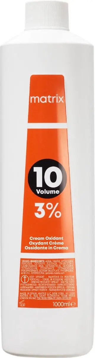 Matrix Cream Developer Oxidant 10 Vol 1000ml