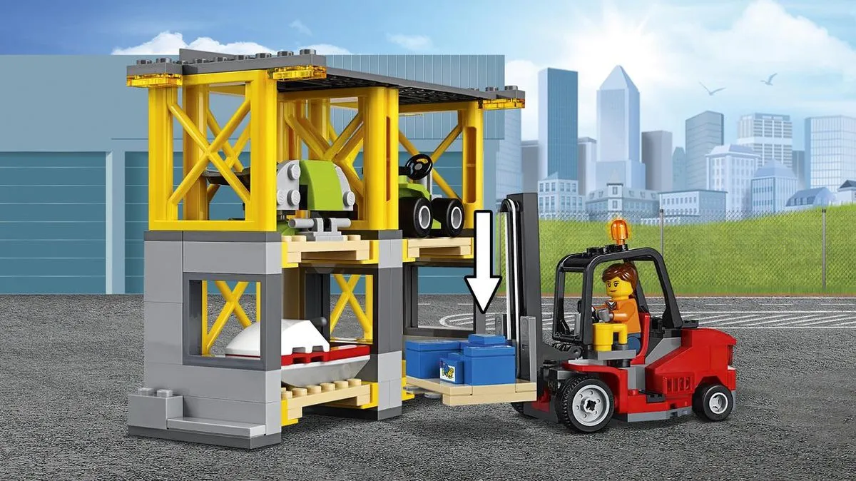 LEGO City Vrachtterminal 60169 - 740 Stukken - 4 Minifiguren - afbeelding 6 van 6