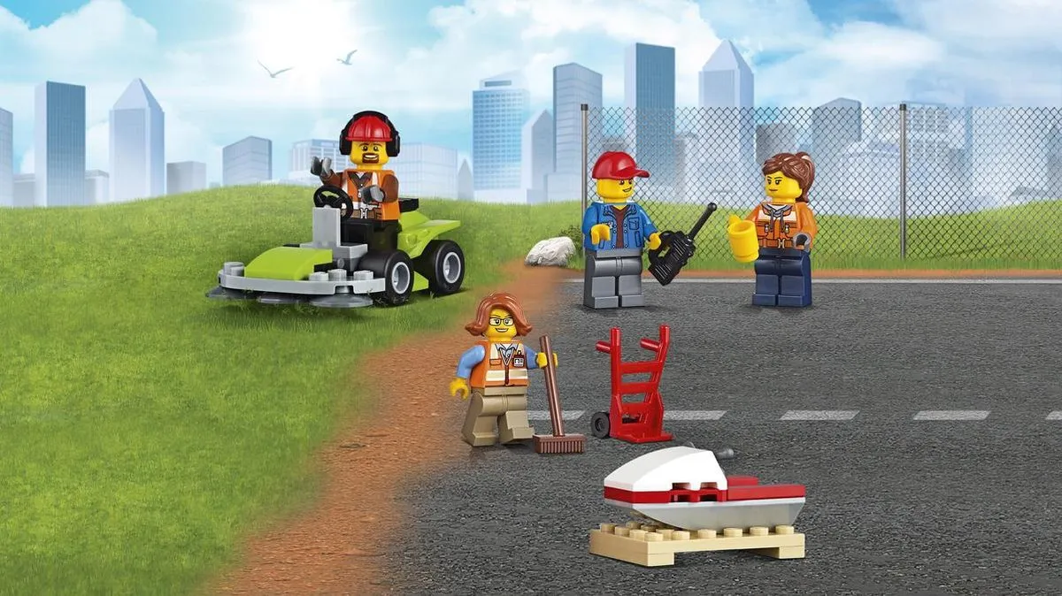 LEGO City Vrachtterminal 60169 - 740 Stukken - 4 Minifiguren