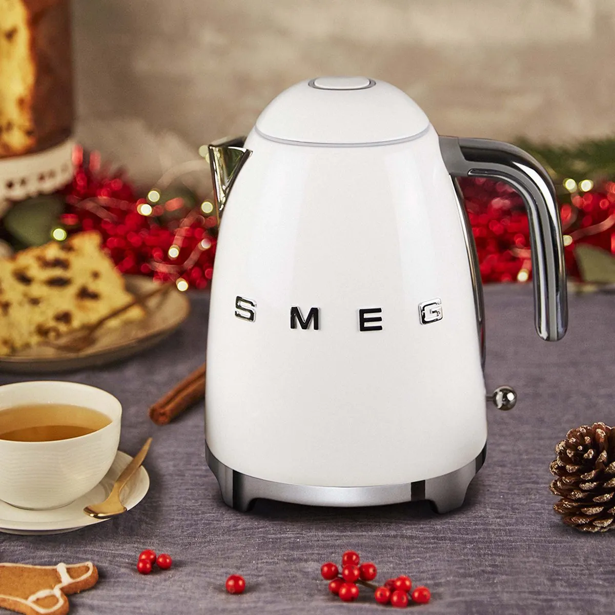 Smeg KLF03WHEU Waterkoker 1,7L - Wit