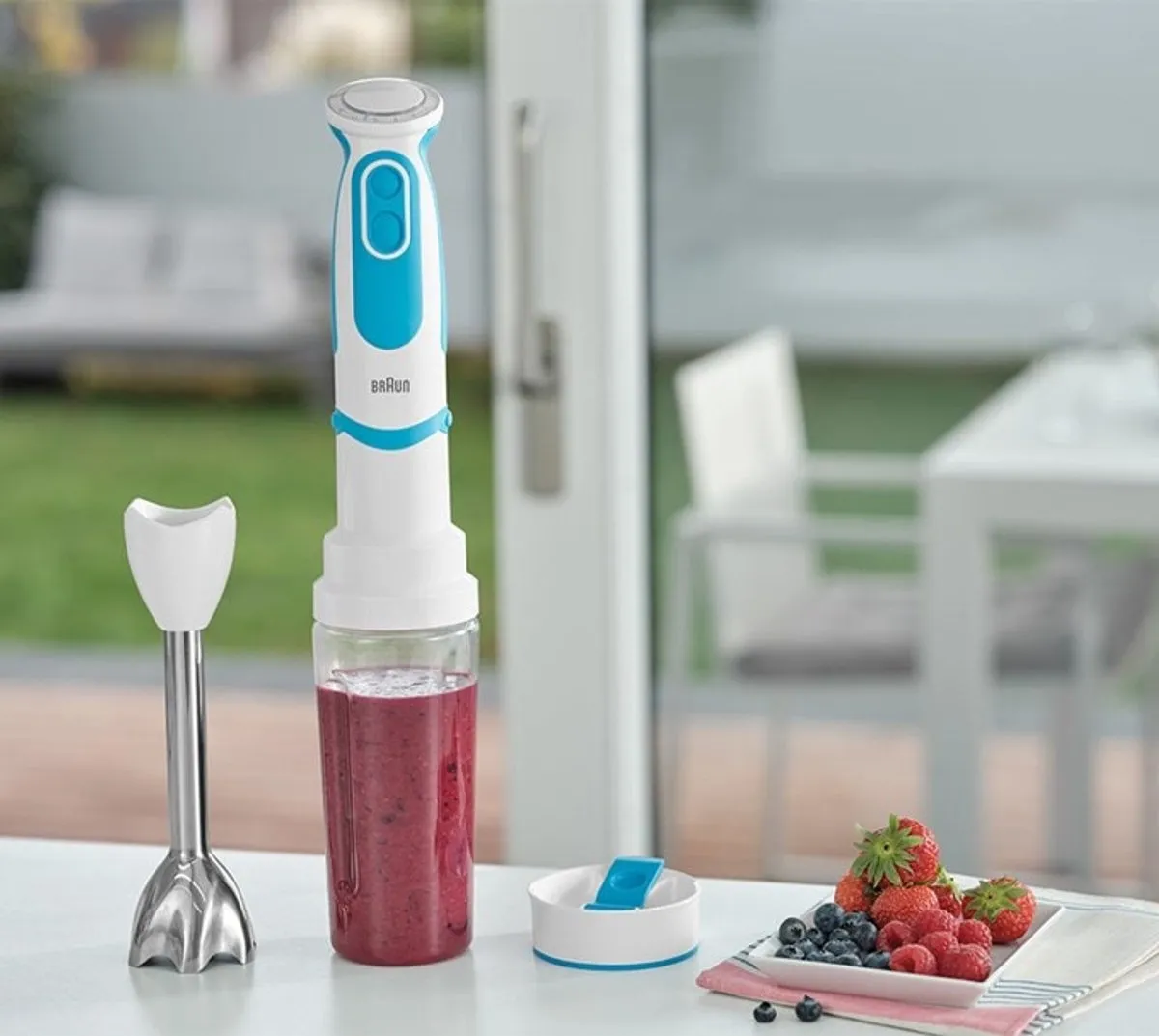 Braun MultiQuick 5 MQ 5251 WH Staafmixer - 1000W - Wit