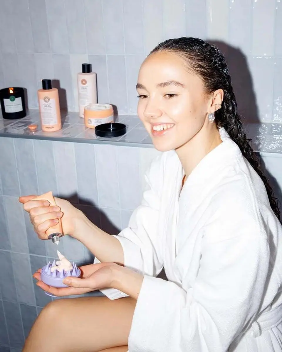 Maria Nila Scalp Brush - Lila