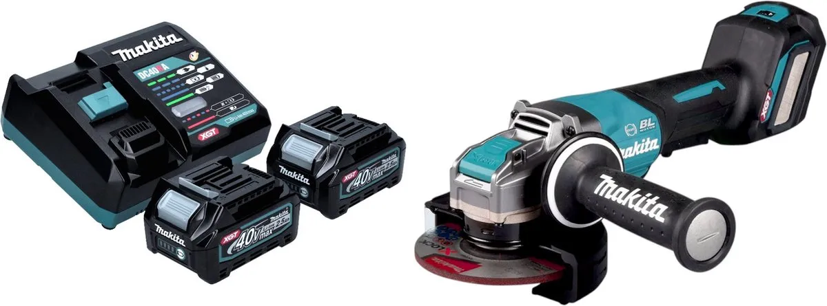 Makita GA 044 GD201 Accu Haakse Slijper 125mm X-LOCK