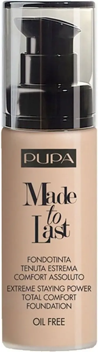 Pupa Made To Last Foundation 050 Sand