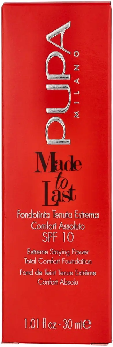 Pupa Made To Last Foundation 050 Sand - 30ml